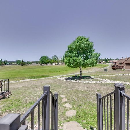 Ruidoso Golf Condo - Patio, Fire Pit And Mtn View! Esterno foto