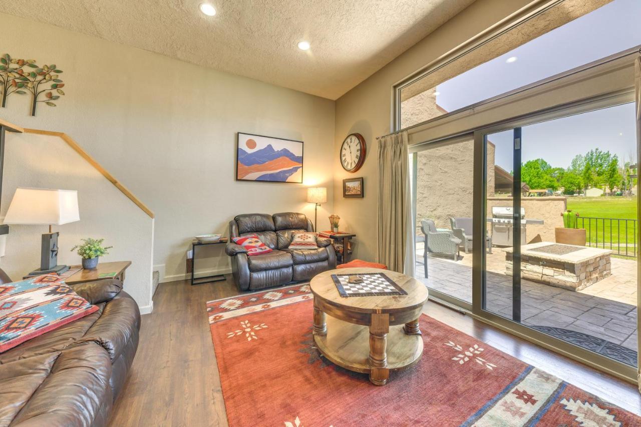 Ruidoso Golf Condo - Patio, Fire Pit And Mtn View! Esterno foto