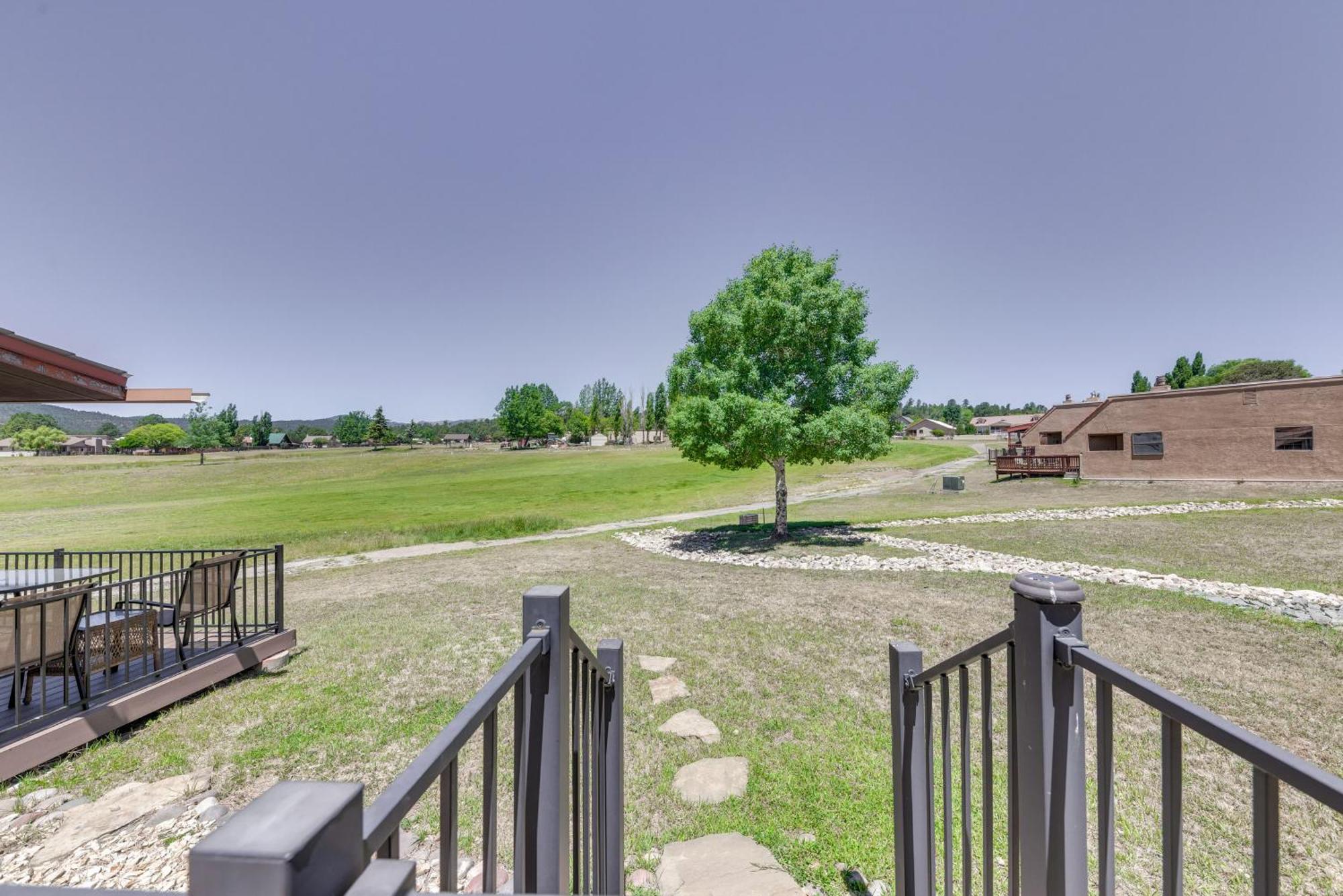 Ruidoso Golf Condo - Patio, Fire Pit And Mtn View! Esterno foto