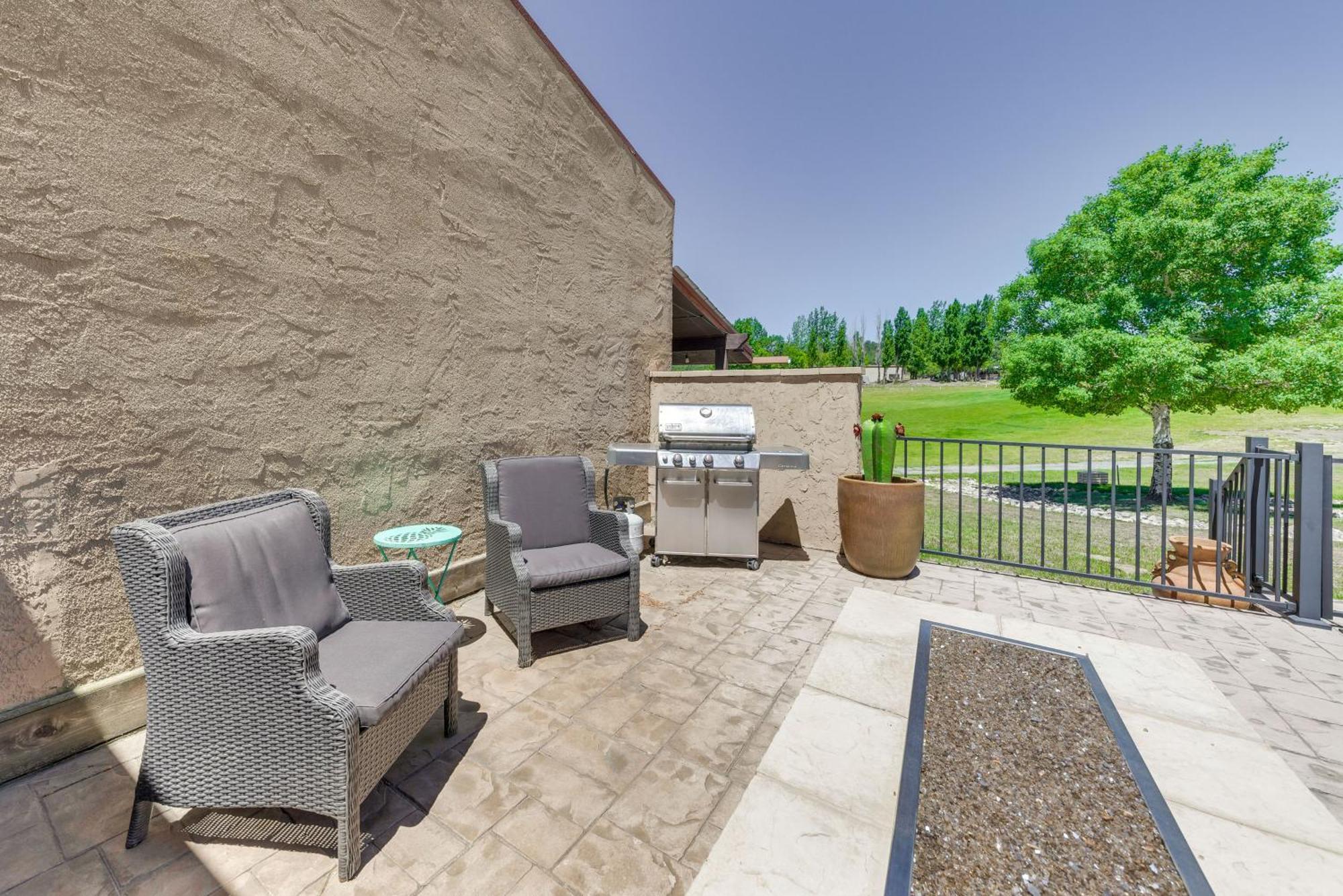 Ruidoso Golf Condo - Patio, Fire Pit And Mtn View! Esterno foto