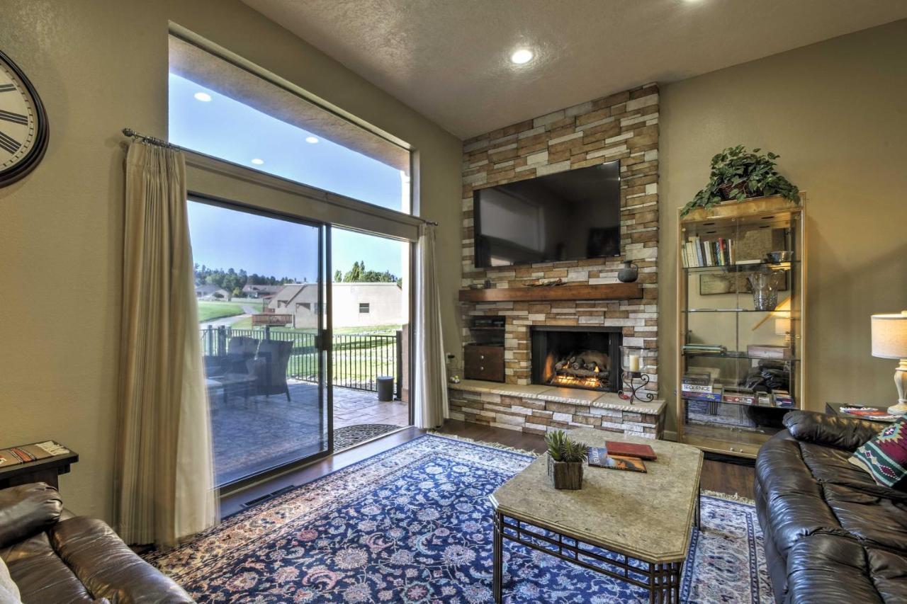 Ruidoso Golf Condo - Patio, Fire Pit And Mtn View! Esterno foto
